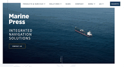 Desktop Screenshot of marinepress.com