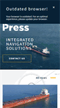 Mobile Screenshot of marinepress.com